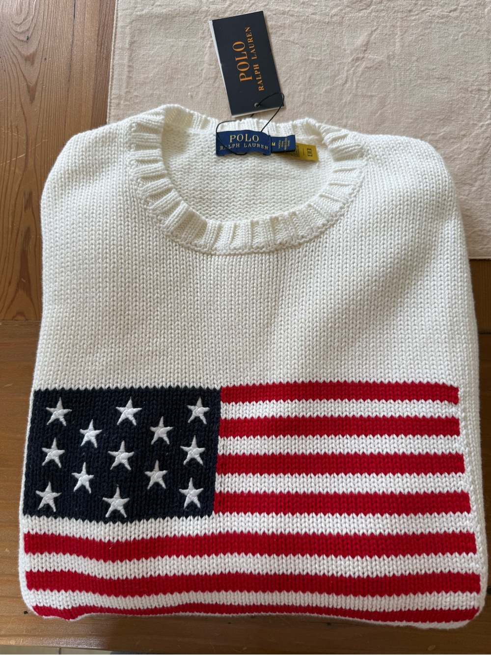 Ralph Lauren American Flag Sweater